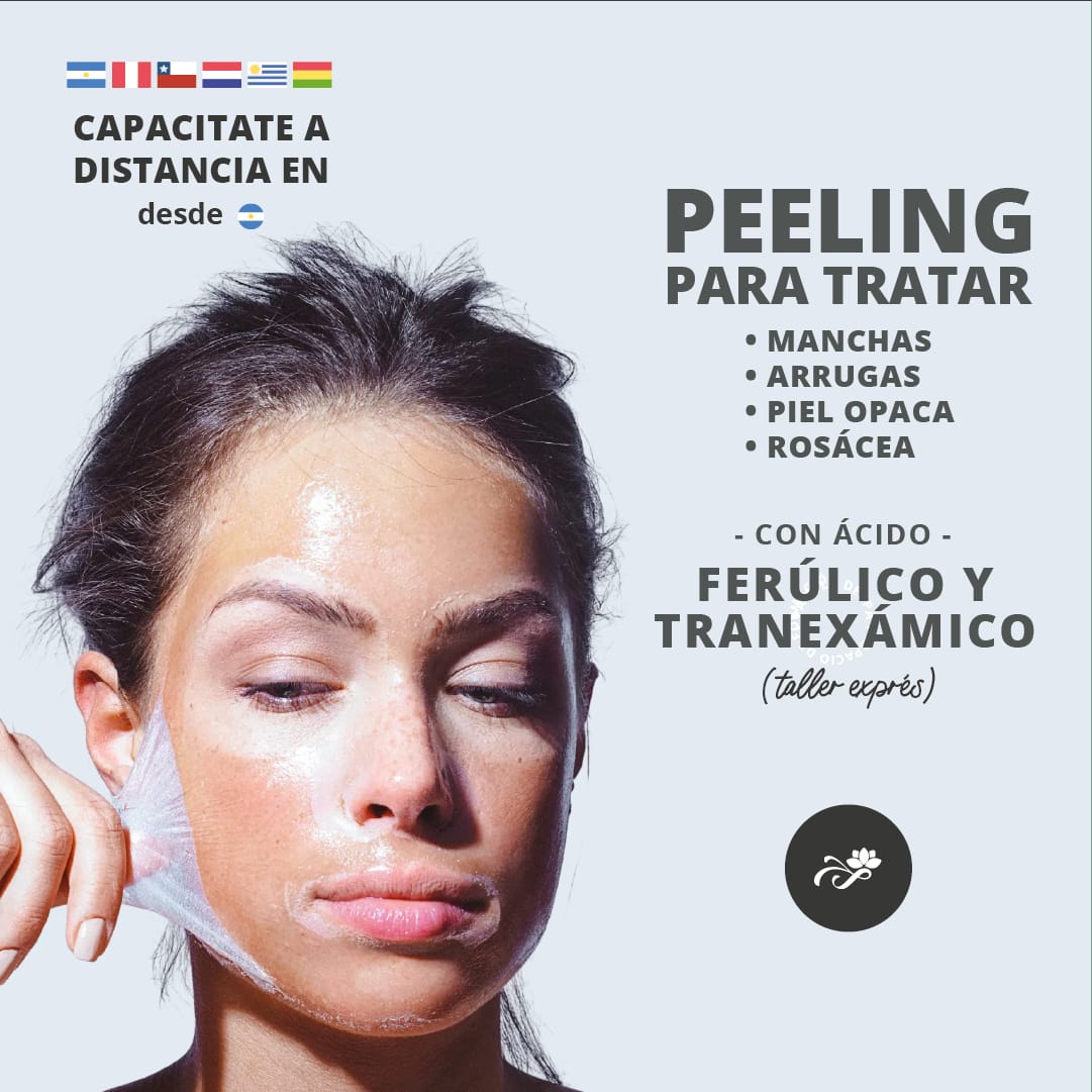Peeling para todas las pieles ( Con ácido ferúlico y tranexámico)